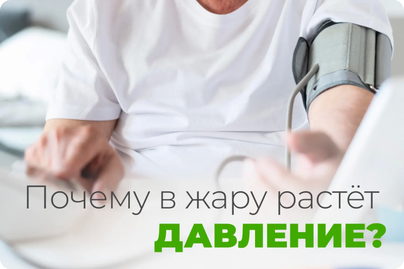 Давление скачет летом: почему это происходит и что делать (советует кардиолог)